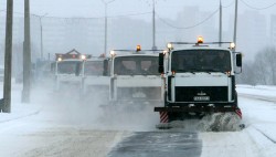 Киеву не хватает 105 единиц снегоуборочной техники