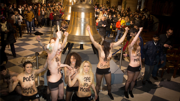 Активисткам Femen грозит до 10 лет лишения свободы