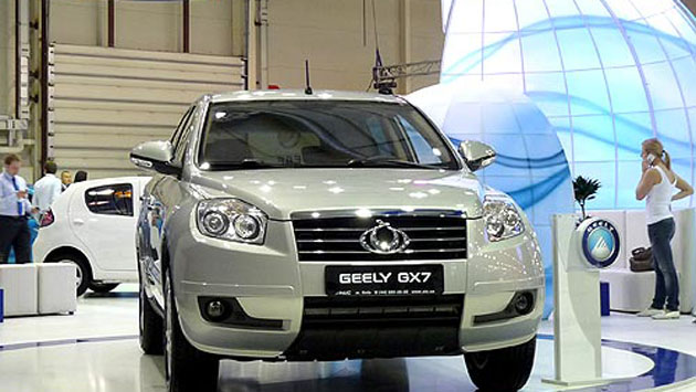 В Украине начнут собирать кроссовер Geely GX7