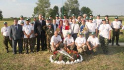 В Киевской области торжественно открылась Вахта памяти. +ФОТО