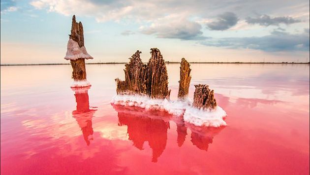 Неземные пейзажи из крымской реальности. +ФОТО