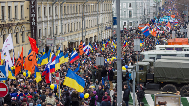 В Москве оппозиция проводит Марш правды