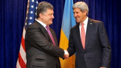 Госсекретарь США похвалил Порошенко