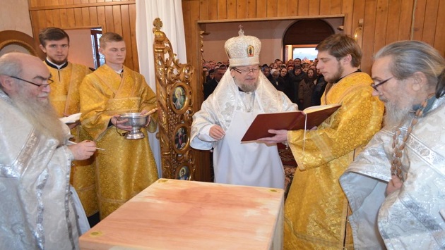 На Полесье освятили новый храм УПЦ