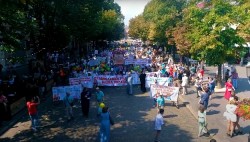 В Одессе 3 тыс верующих УПЦ прошли в марше за традиционные семейные ценности