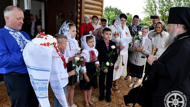 На Волыни освятили новый храм УПЦ вместо захваченного сторонниками ПЦУ