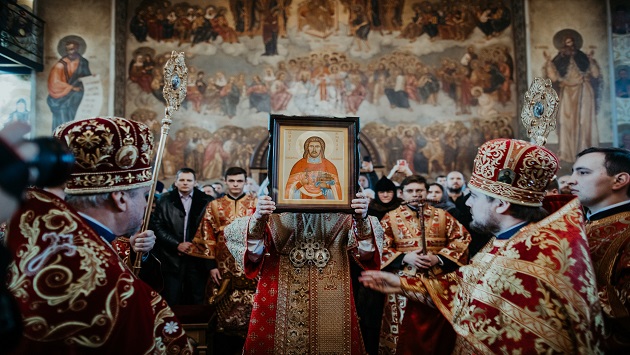 На Киевщине Предстоятель УПЦ возглавил канонизацию священномученика Михаила Подъельского, растрелянного в 1937 году